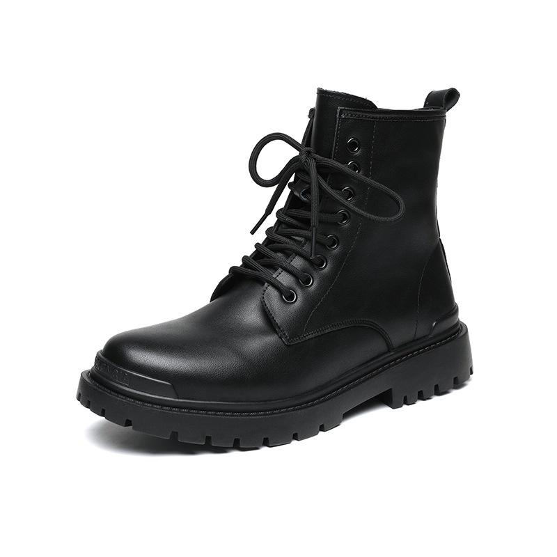 Giày Martin Boot Nam Cổ Cao Collection của Anh (đế cao 7cm.)