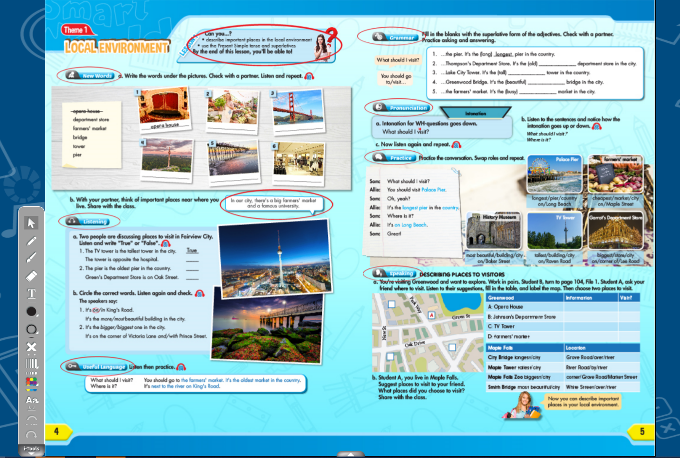 I-Learn Smart World 9 - Ứng dụng phần mềm tương tác sách học sinh