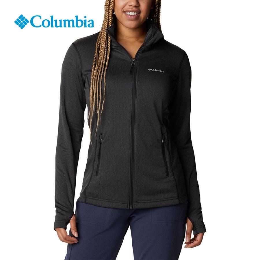 Áo khoác thể thao nữ Columbia W Park View Grid Fleece Full Zip - 1959712010