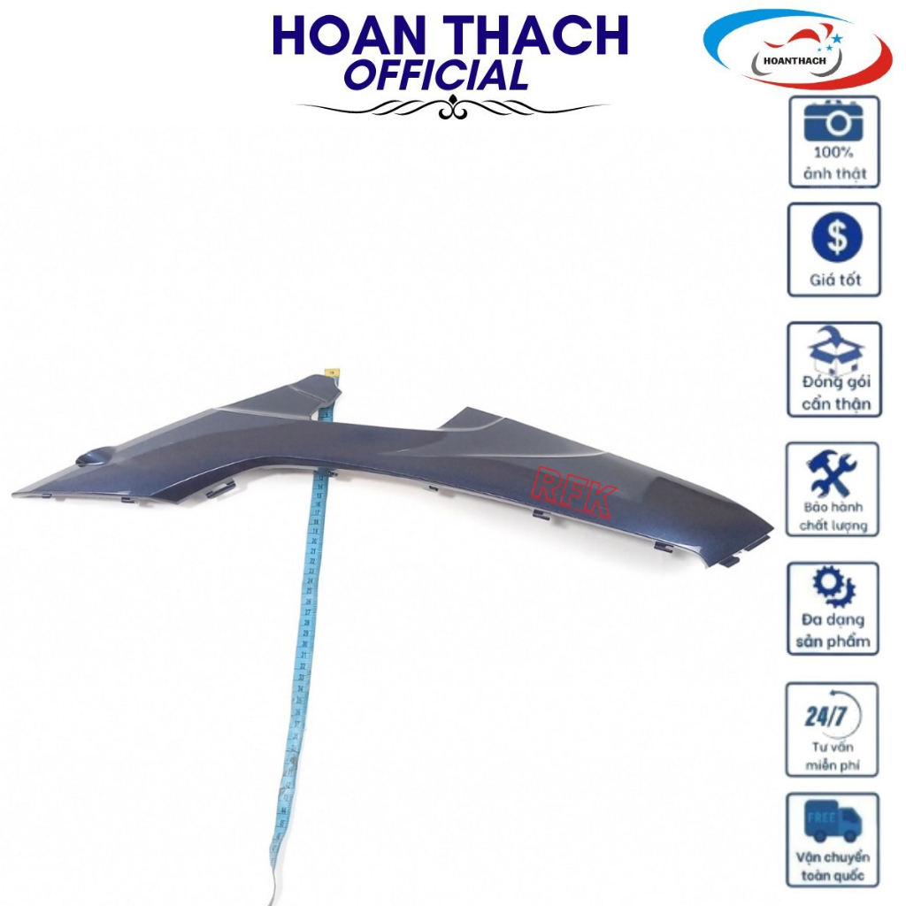 Ốp Sàn Trái Cho Xe Máy Vision Màu Xanh honda, chính hãng HOANTHACH 83620K44V00ZX