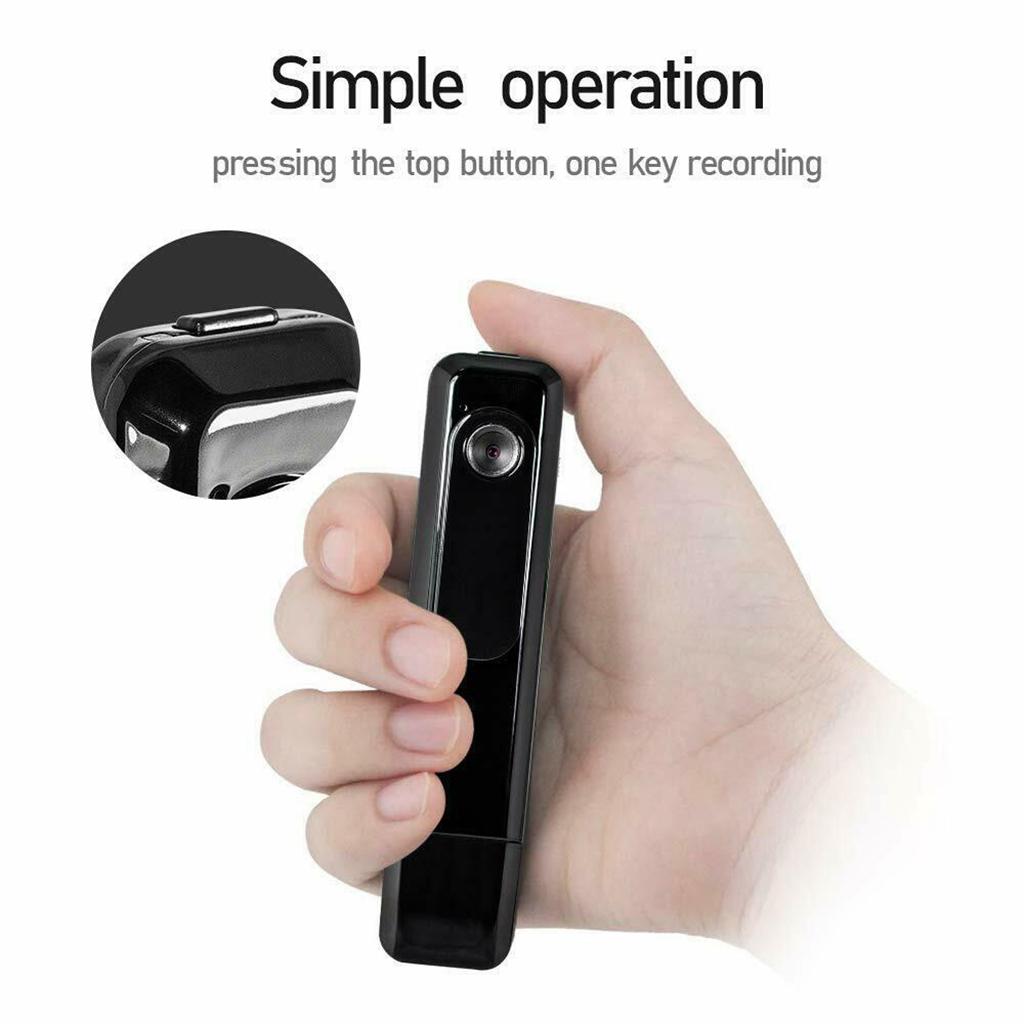 1080P Mini Body Camera Pocket Video Spy Recorder Wearable Hidden Cam USB