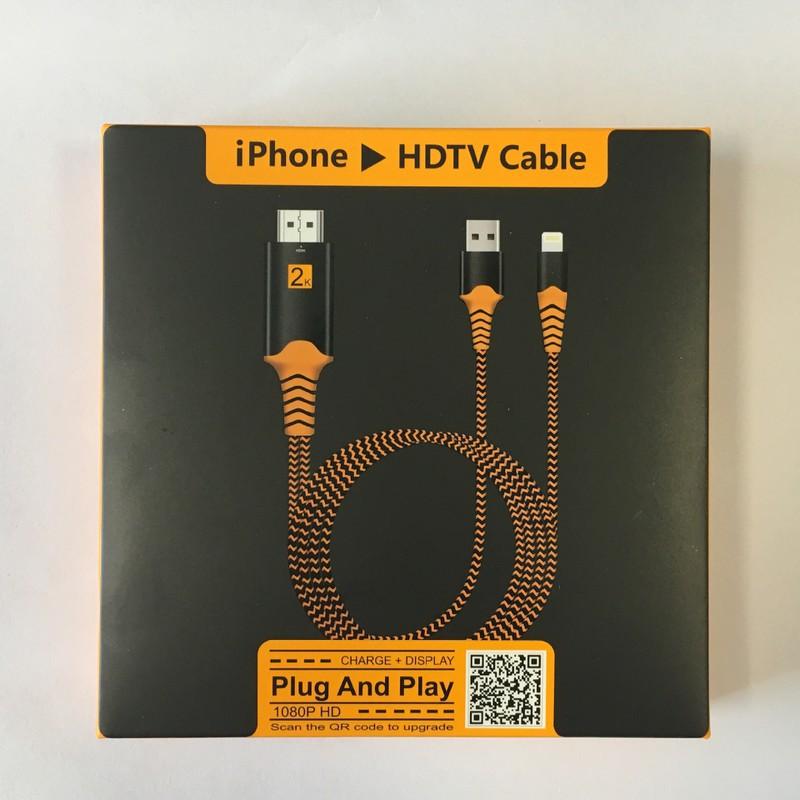 Cáp HDMI FullHD cho iPhone, iPad - hỗ trợ iOS 12