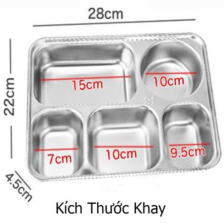 Hộp Đựng Cơm Văn Phòng 5 Ngăn BITANO Inox 304 Giữ Nhiệt