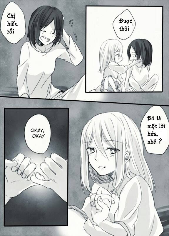 đại chiến titan - doujinshi về các cô gái chapter 50 20