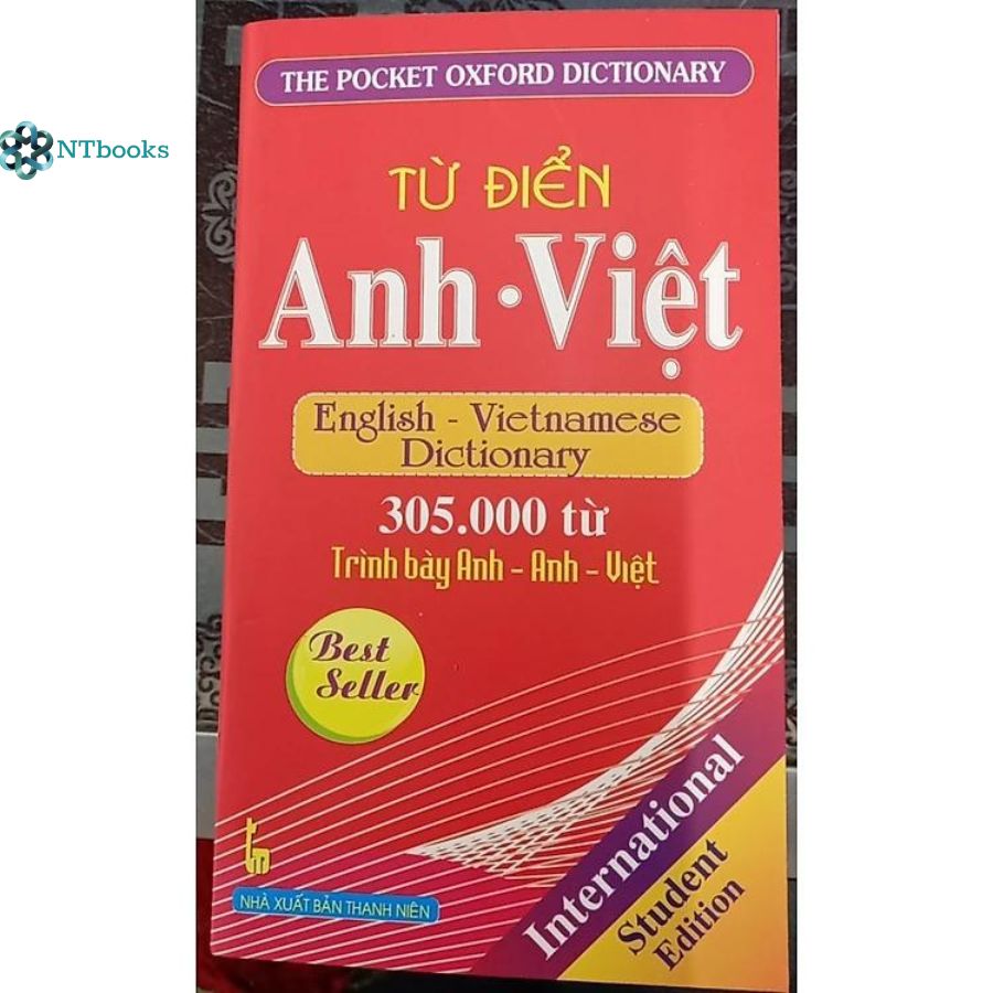 Sách Từ điển Anh - Việt 305.000 từ (Khổ 10x17cm)