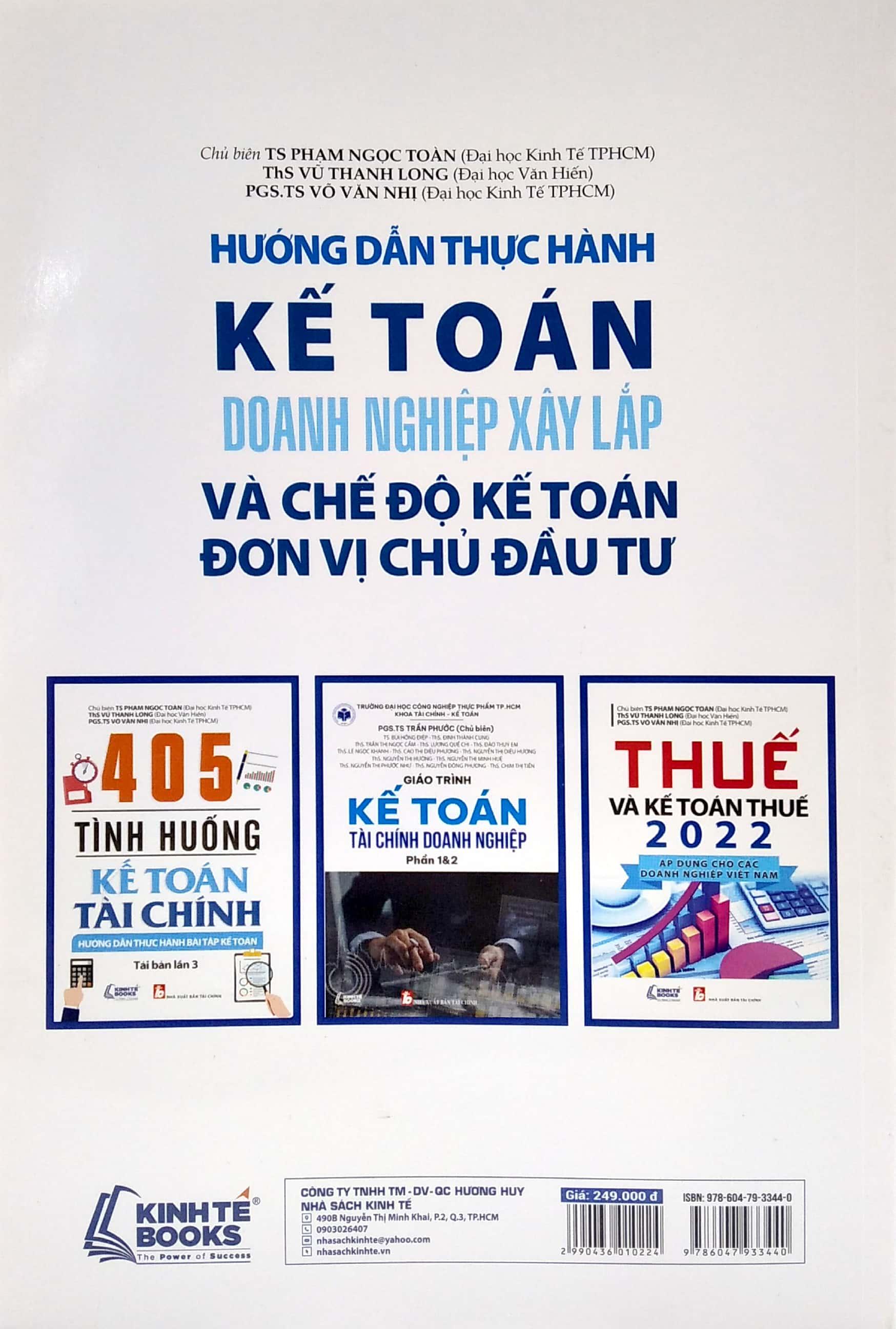 Hướng Dẫn Thực Hành Kế Toán Doanh Nghiệp Xây Lắp 2022