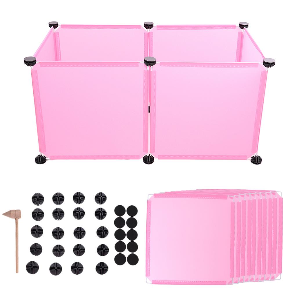 Portable Pet Dog Playpen Exercise Cage Home Cage Gate Cat Pig Safe For Pet