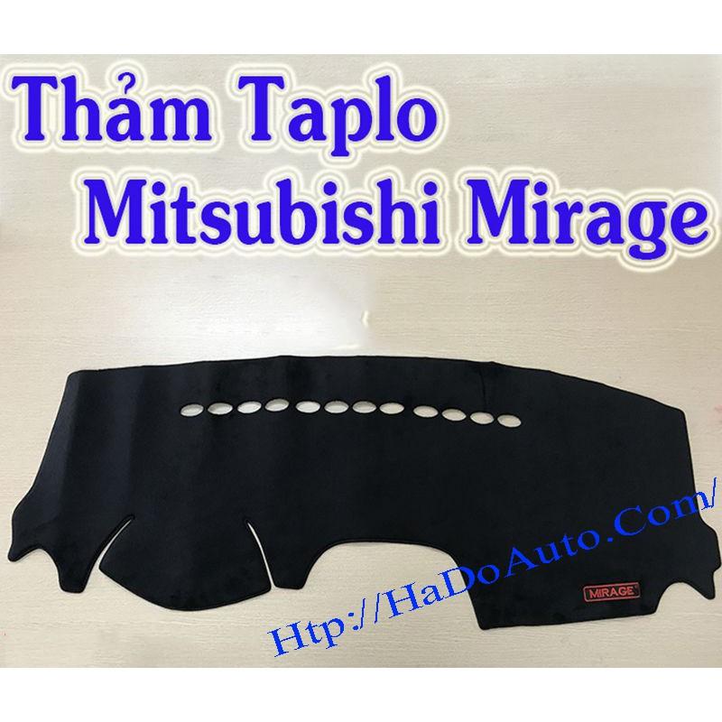 Thảm Taplo dành cho Mitsubishi Mirage ( Nhung )