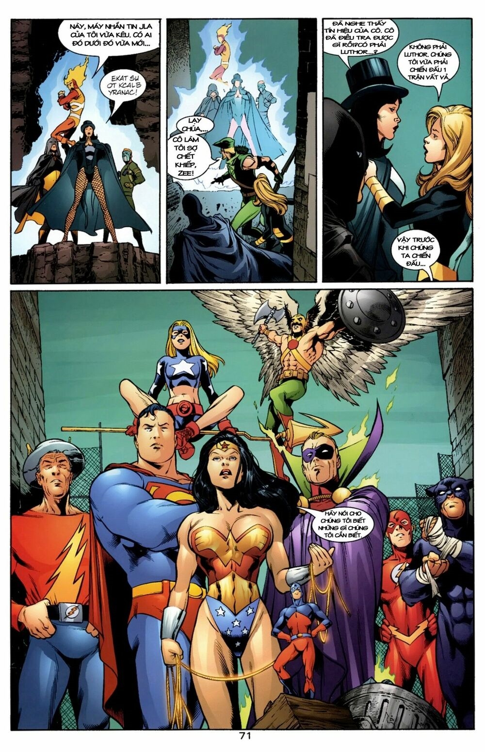 JLA JSA: VIRTUE AND VICE Chapter 3 - Trang 18