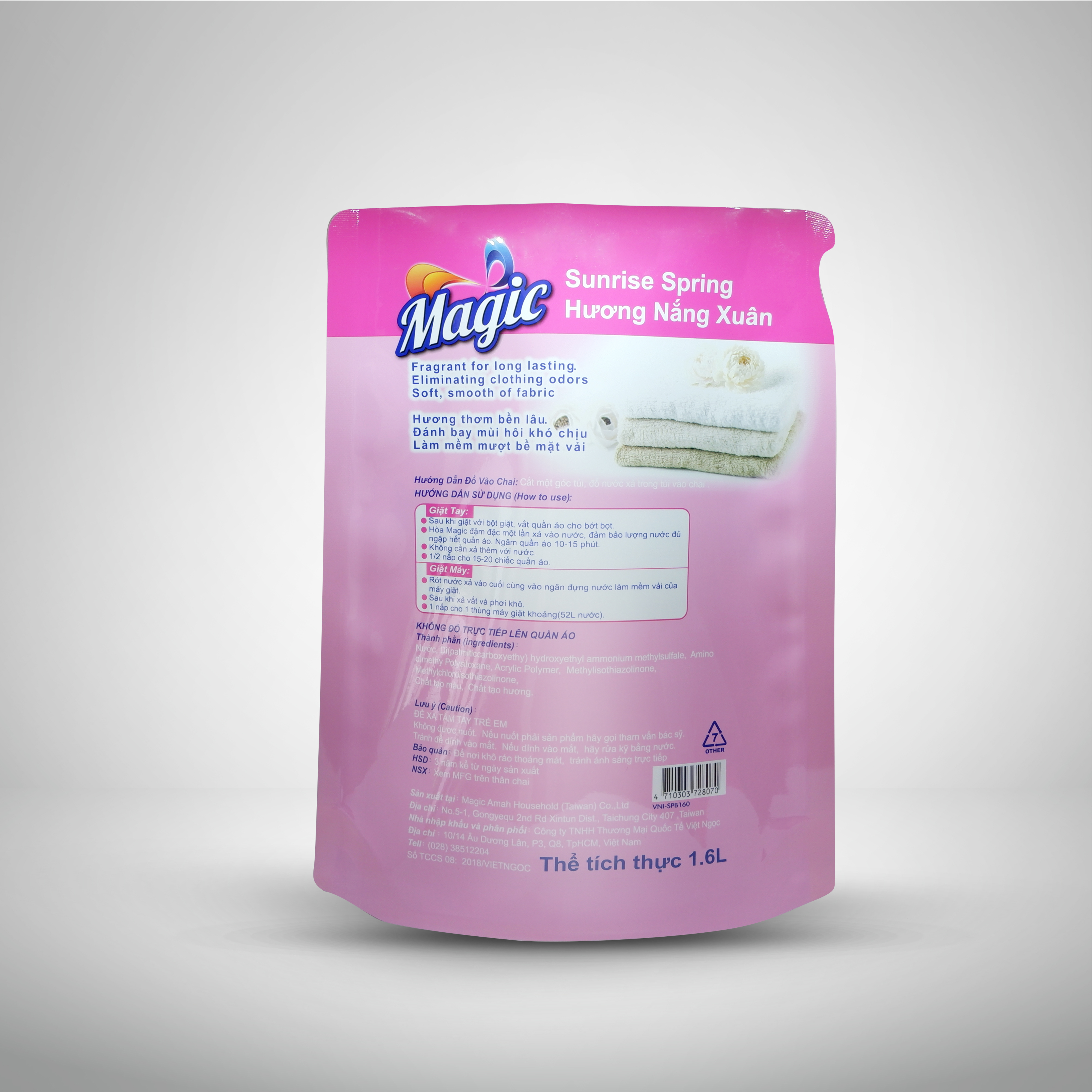 Nước xả Magic nắng xuân