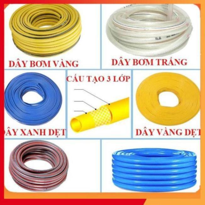 Bộ dây tăng áp 3 lần vòi xịt nước rửa xe, tưới cây loại 3-5m 206843