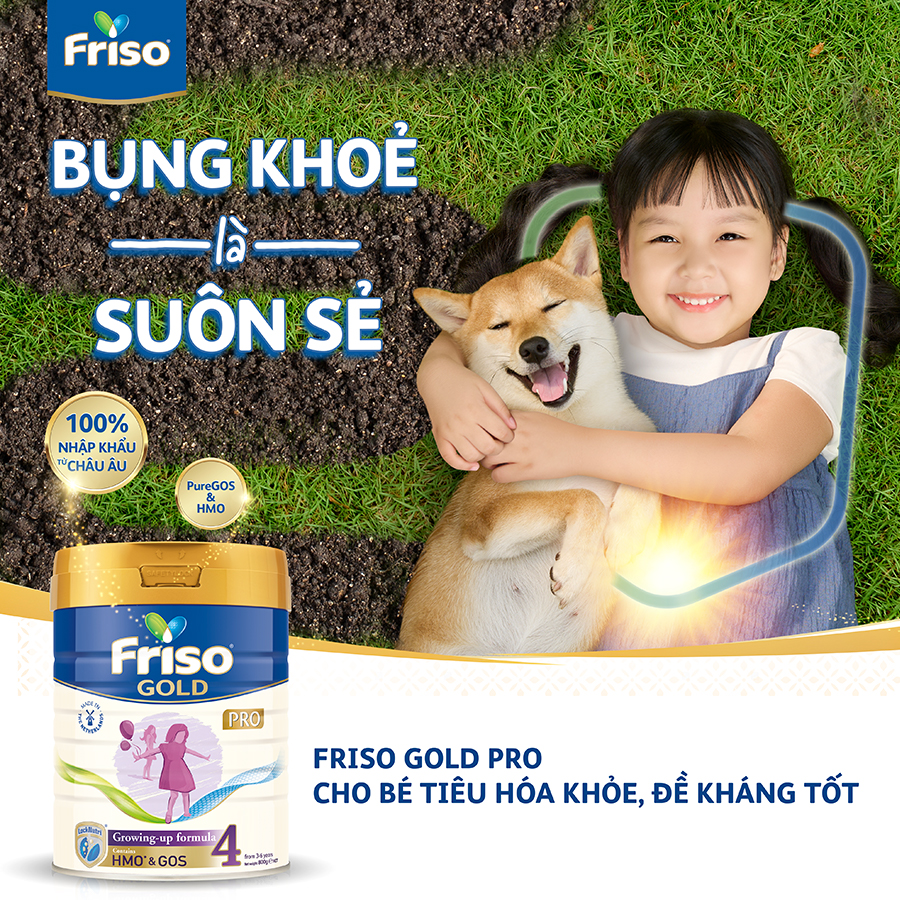 Sữa Bột Friso Gold Pro 4 Cho Trẻ Từ 3-6 Tuổi 800g