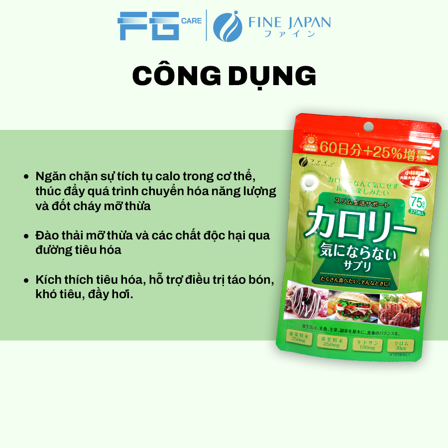 Viên Uống Calories Burn Gói 375 Viên