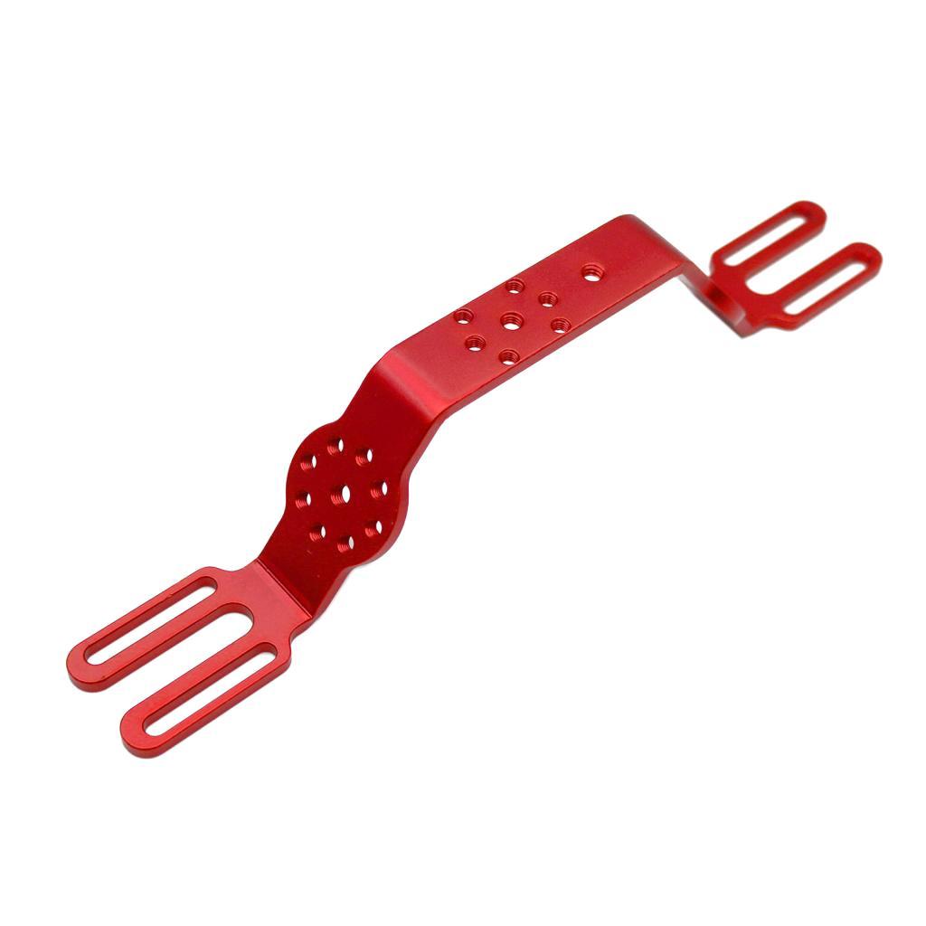 Aluminum Alloy CNC DSLR Camera Handle Grip Stabilizer Hand Grip Mount - Red
