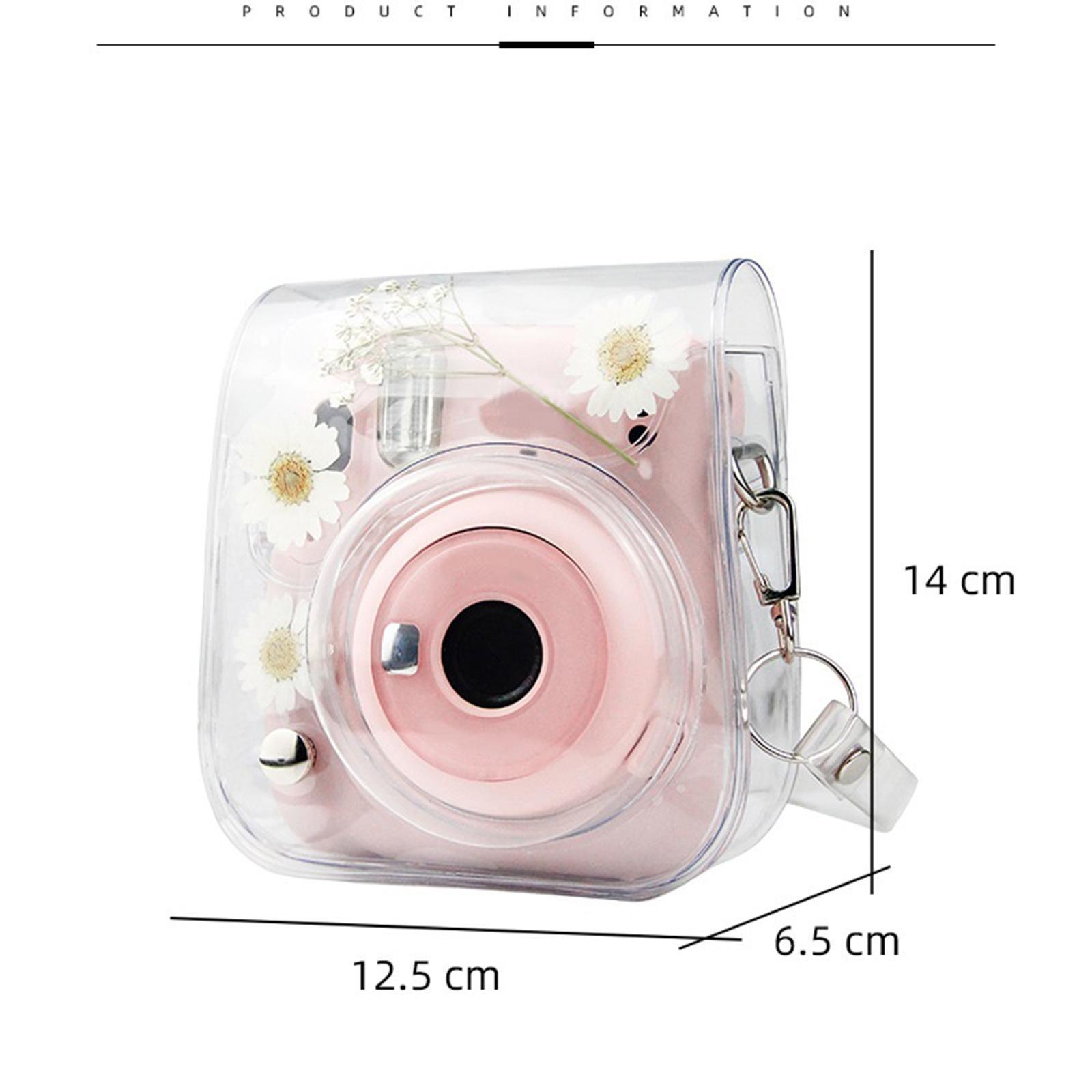 Camera Case Portable PVC Material/ Adjustable Strap for Instax Mini 11 9 8