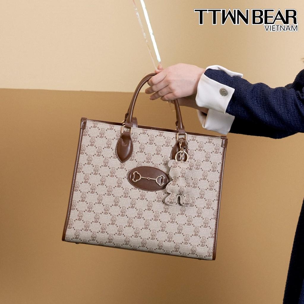 Túi xách nữ TN2908 cầm tay, đeo chéo, da cao cấp thời trang TTWN BEAR