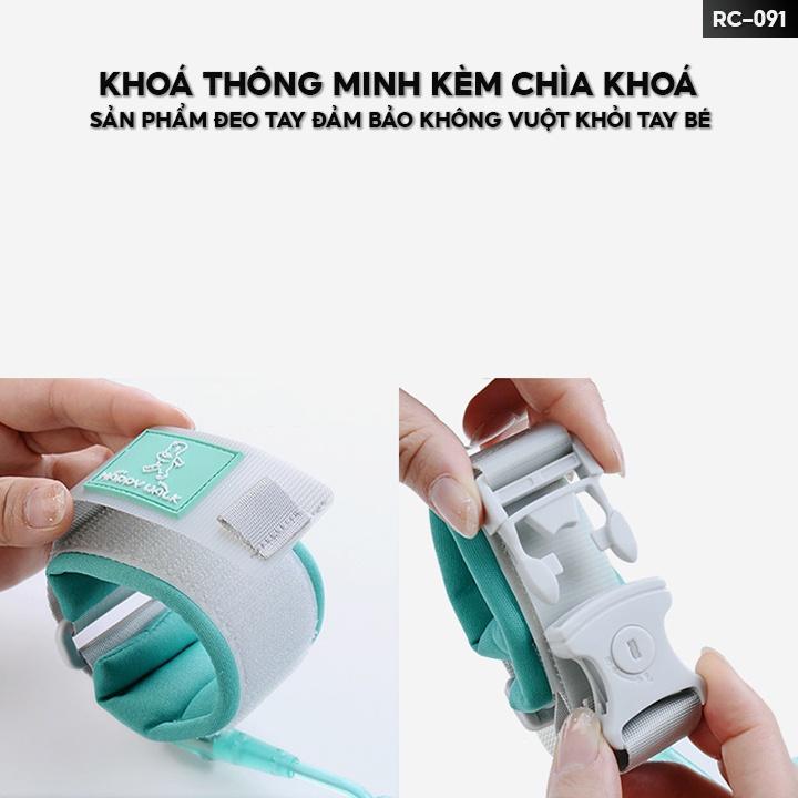 Dây Đeo Tay Chống Lạc Cho Bé Dây Dẫn Dắt Chống Đi Lạc Dành Cho Trẻ Em Chiều Dài Dây 1.5 Mét RC-091