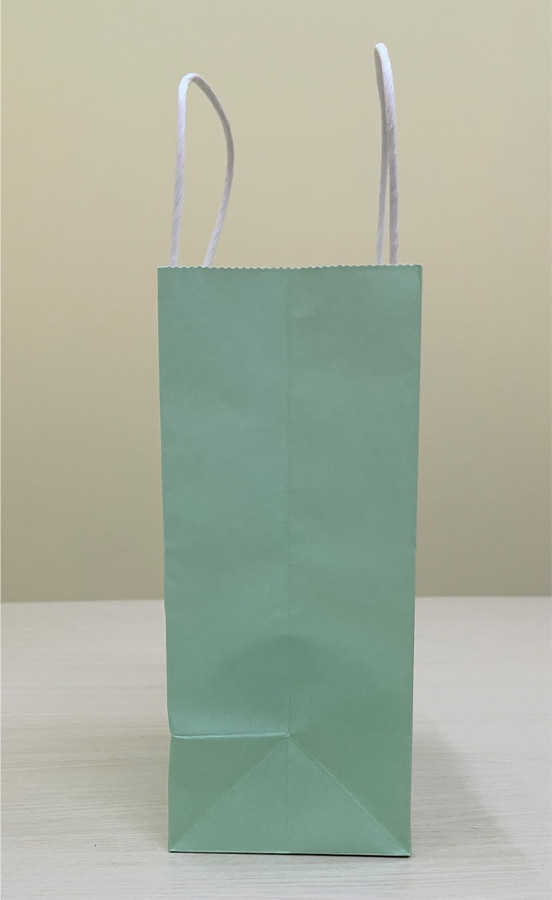 Combo 10 túi giấy kraft màu xanh ngọc nhạt (bạc hà)