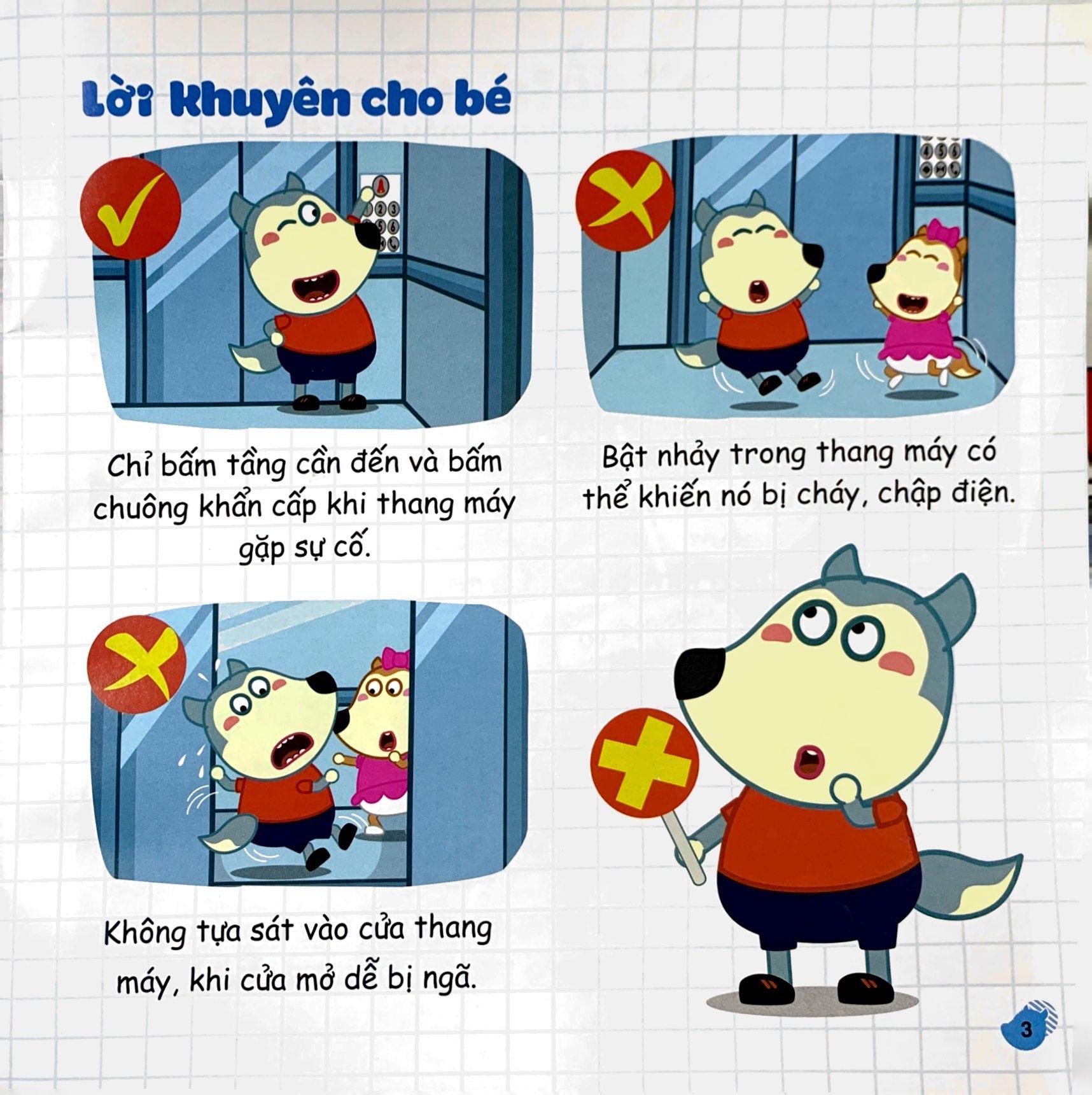 Kỹ Năng Sống - Wolfoo Học Cách Tự Thoát Hiểm
