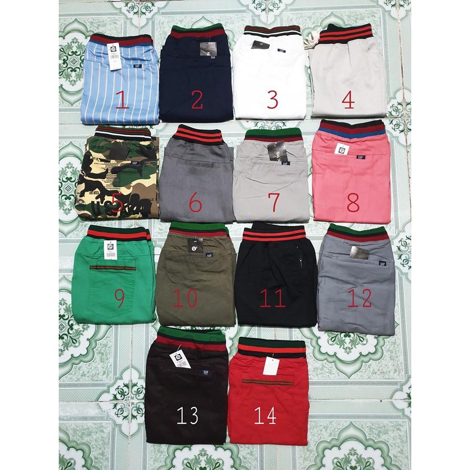 SHORT KAKI LƯNG THUN NAM VẢI SỊN