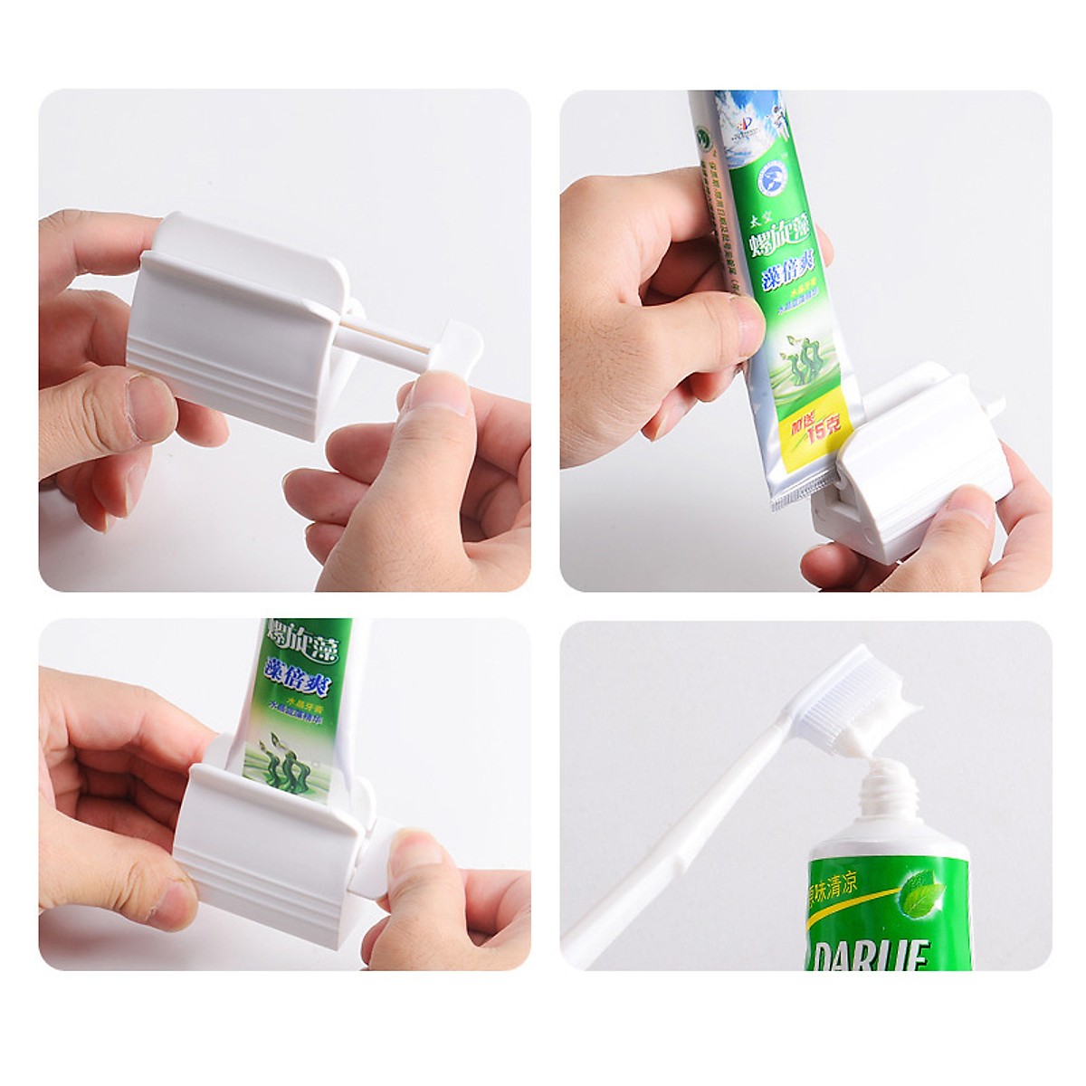Combo 3 Dụng Cụ Lấy Kem Đánh Răng Nhỏ Gọn Tiện Ích - Hàng Nội Địa