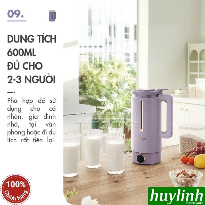 Máy xay nấu sữa hạt mini Dingo DCB500 - 600ml - Đa chức năng - Hàng chính hãng