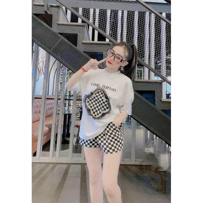 Bộ Thun Cotton mềm mịn, thoáng mát Siêu đễ thương - FREE SIZE : dưới 60kg