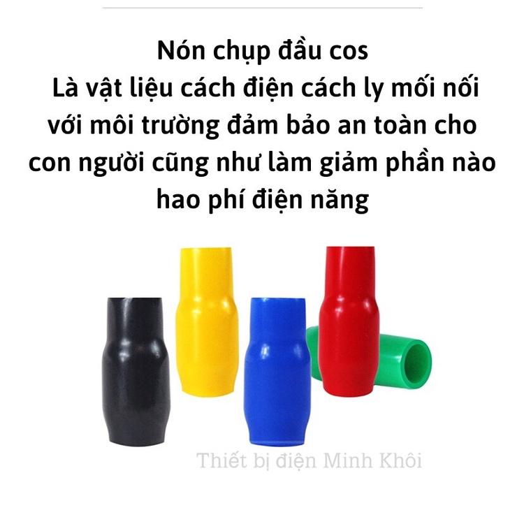 Mũ chụp đầu cosse, đầu chụp cos sc, nón chụp cos,bọc nhựa đầu cos,chụp nhựa đầu cos, chụp cos