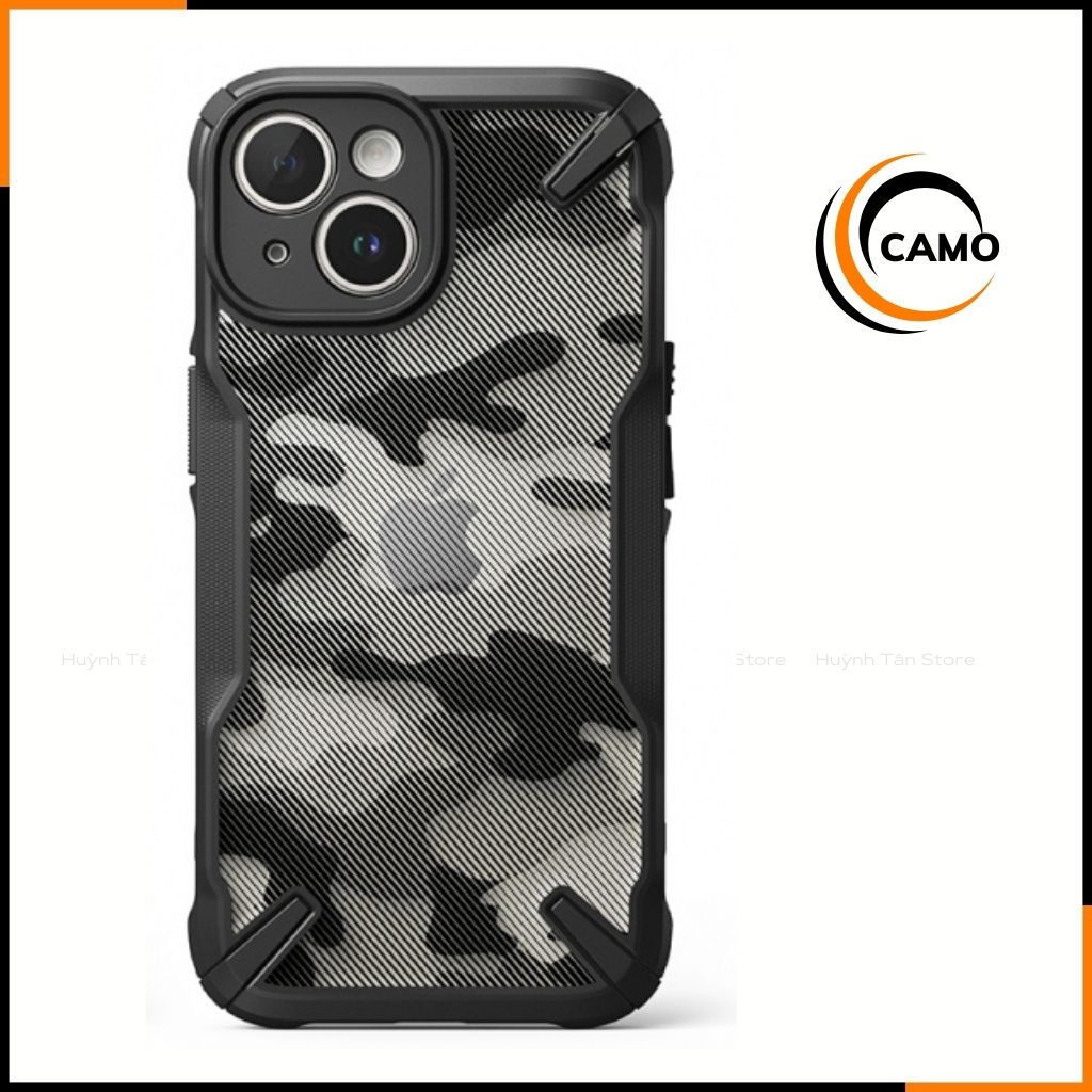 Ốp lưng iphone 15 RINGKE chính hãng trong suốt chống sốc FUSION X chống ố vàng phụ kiện điện thoại huỳnh tân store - Hàng nhập khẩu