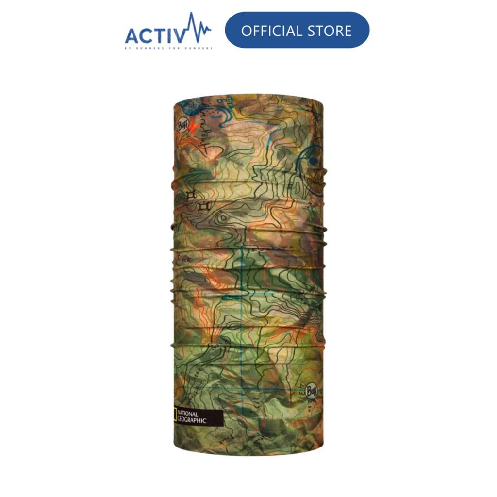 Khăn Đa Năng Buff Original EcoStretch NATIONAL GEOGRAPHIC - Anawhata Khaki