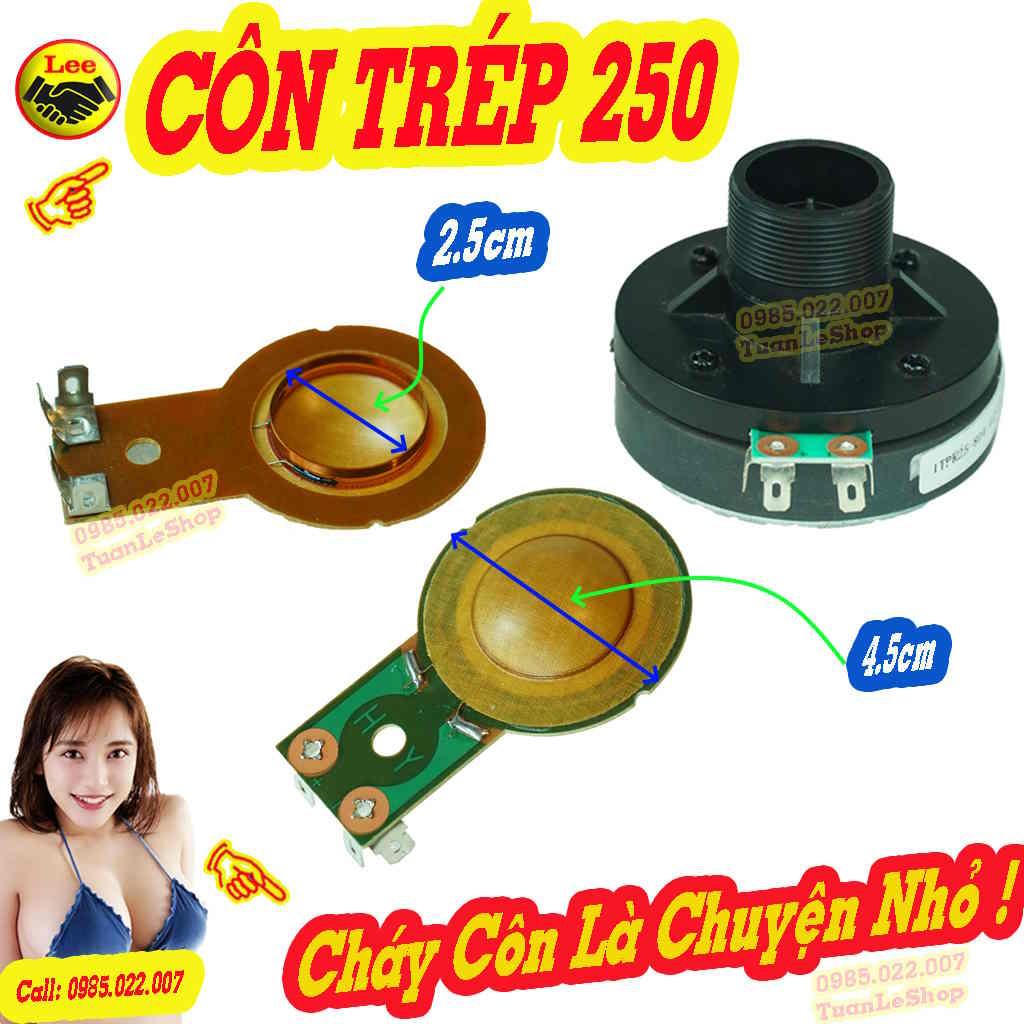 02 COI 25, COI TREP 250 THAY THẾ CHO TREBLE KÈN 250, GIÁ 2 CÔN TREP 25mm