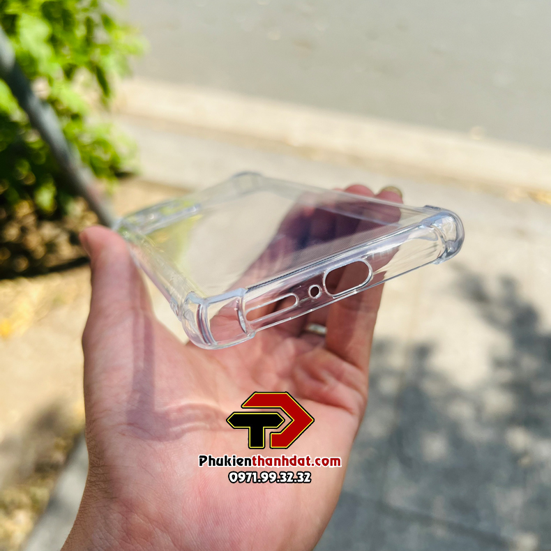 Ốp lưng Xiaomi 12T dẻo trong suốt chống sốc bảo vệ camera sau