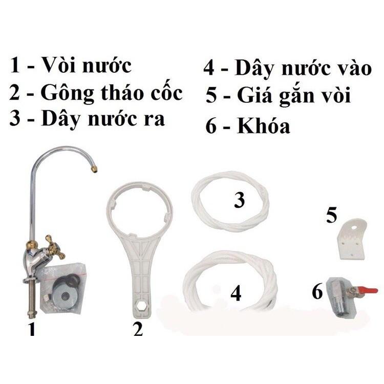 BỘ LỌC NƯỚC TINH KHIẾT 8 CẤP LỌC CÔNG NGHỆ NANO + DÙNG MÀNG UF HÀN QUỐC