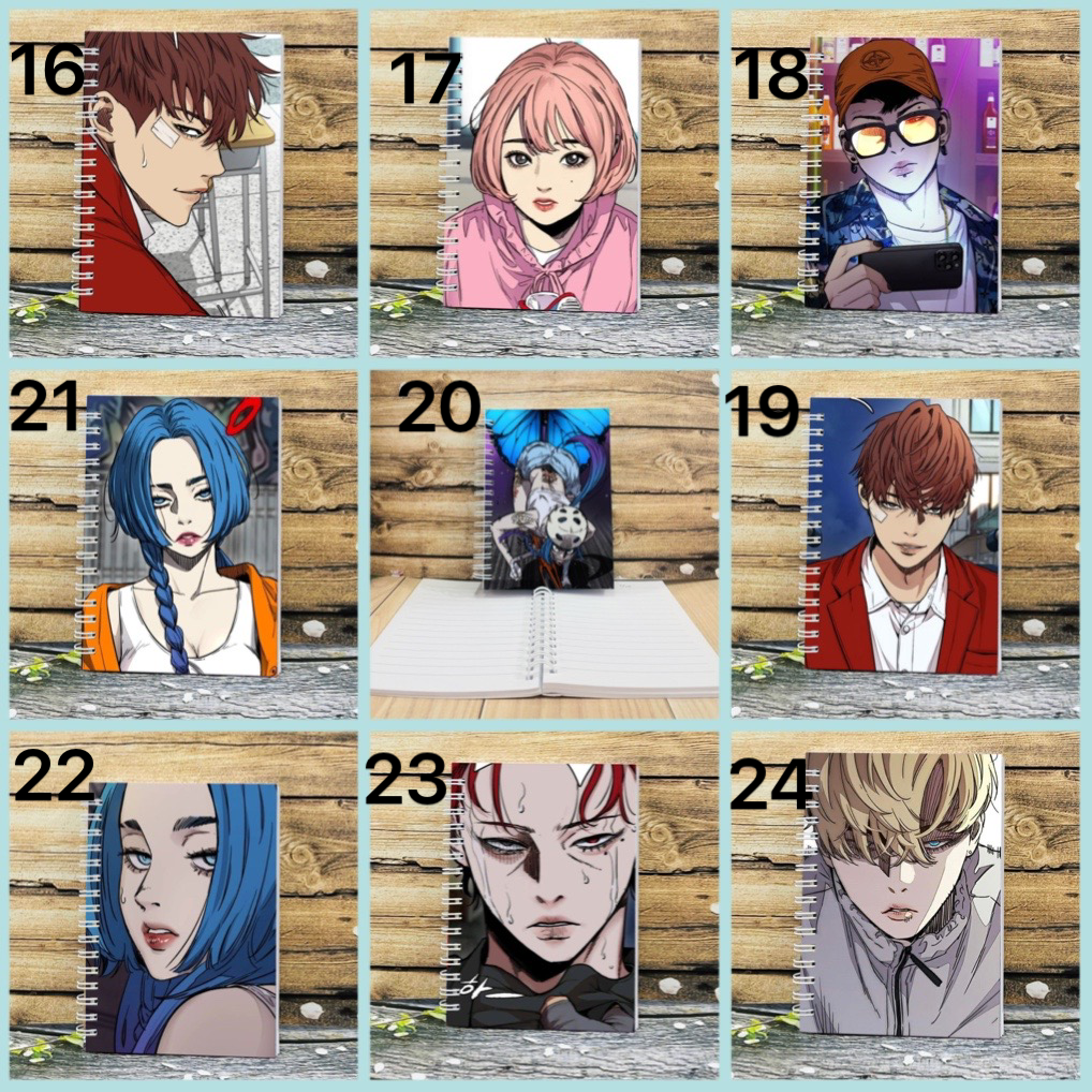 Sổ tay anime Owen knight 200 trang / sổ viết hình owen knight