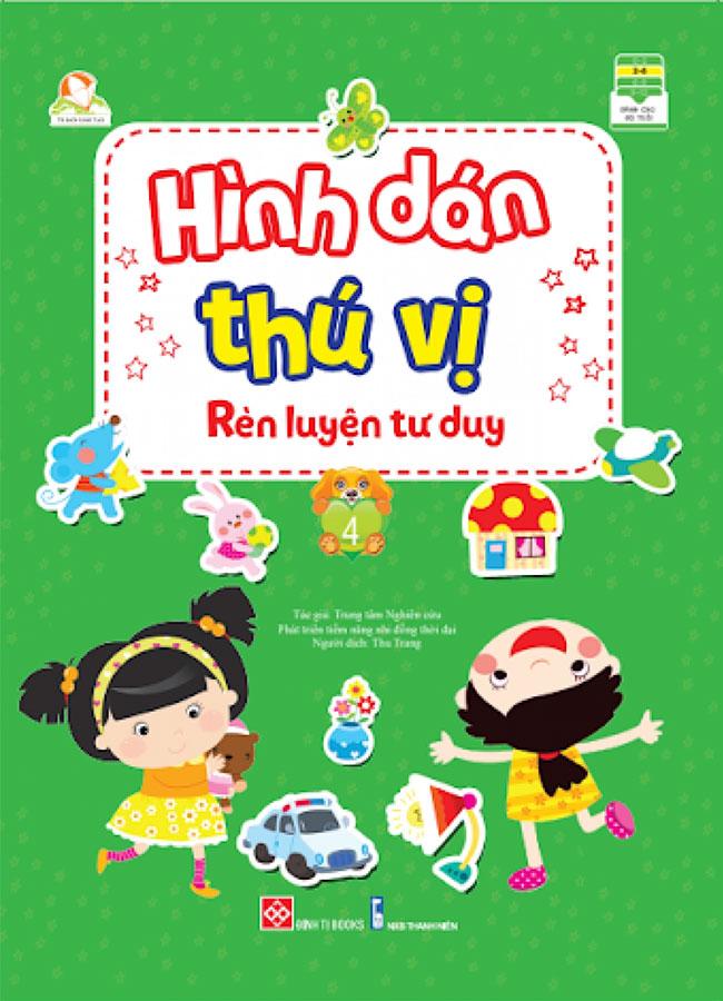 Hình Dán Thú Vị Rèn Luyện Tư Duy - Tập 4