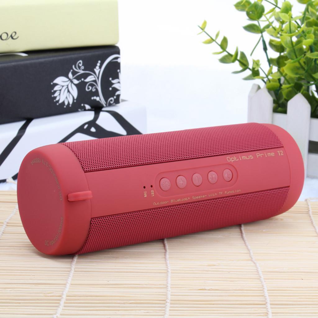 Wireless Bluetooth Speaker USB Rechargable Battery Loudspeaker Blue 560G