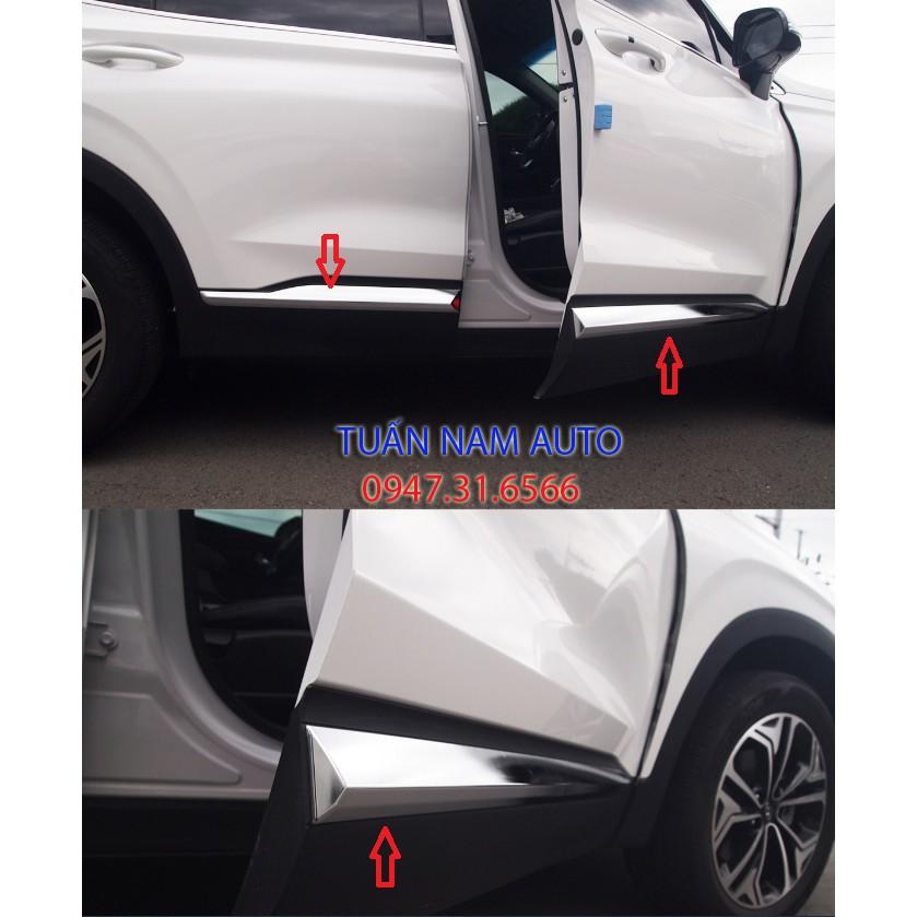NẸP CHÂN CÁNH CỬA SƯỜN cho XE HYUNDAI SANTAFE 2020, 2019,2018
