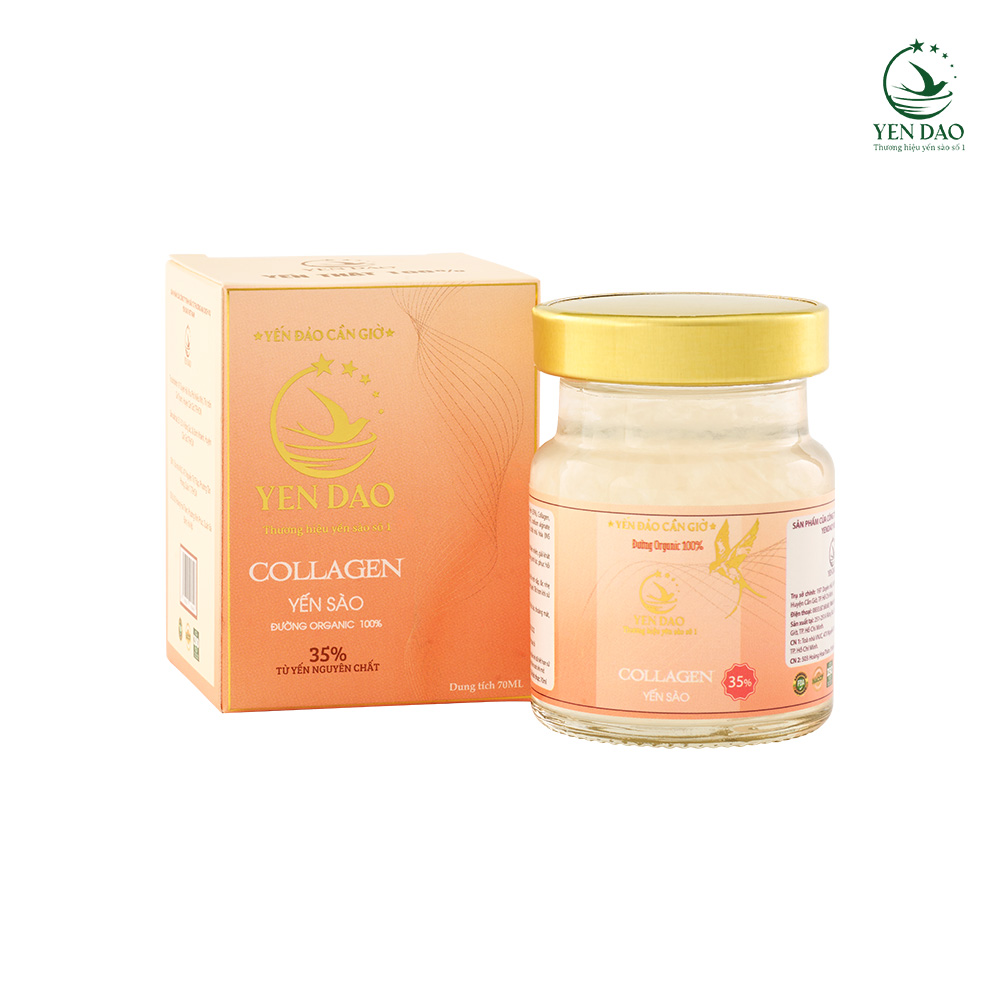 Yến Hũ Collagen Yến Đảo Cung Cấp Dinh Dưỡng, Tăng Cường Đề Kháng Cho Cơ Thể