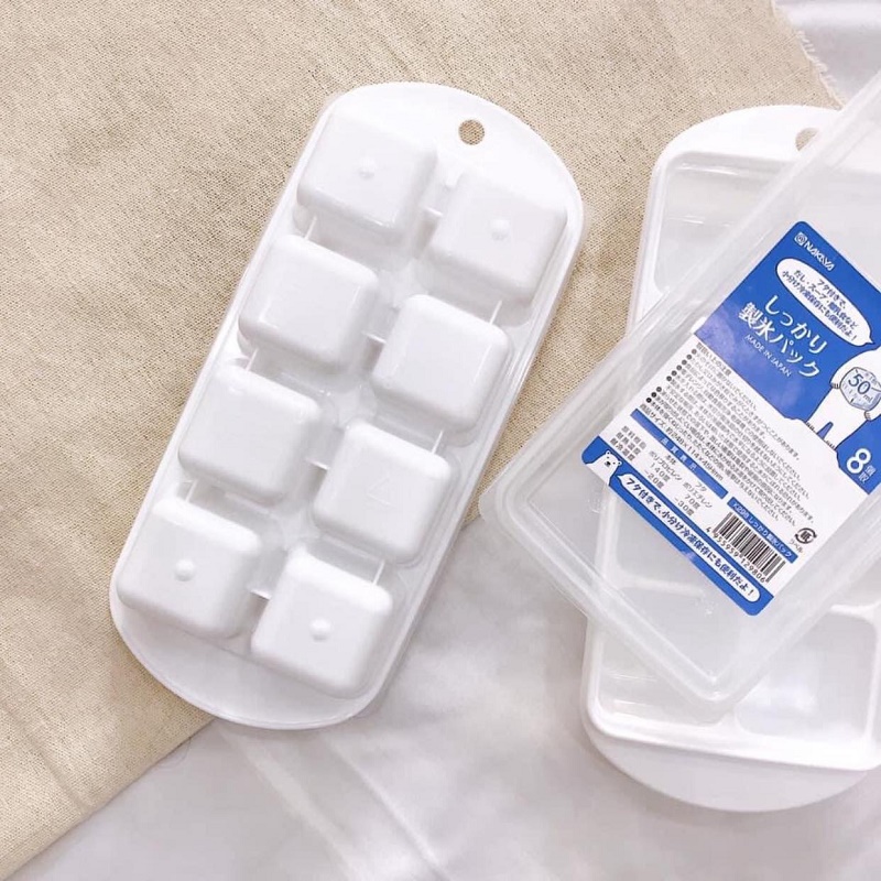 Khay làm đá viên kháng khuẩn, an toàn Nakaya Ice Tray - Hàng nội địa Nhật Bản |#nhập khẩu chính hãng| |#Made in Japan| |#K280|#K281|#K298|