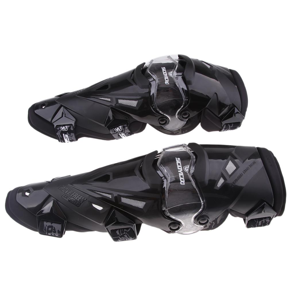 Motorcycle Kneepad Men Protective Gear Knee Guard Protector Dirt Bikes Black