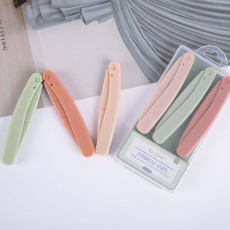 Dao Cạo Lông Mặt Gập Gọn Tiện Dụng Đa Năng Cho Nữ