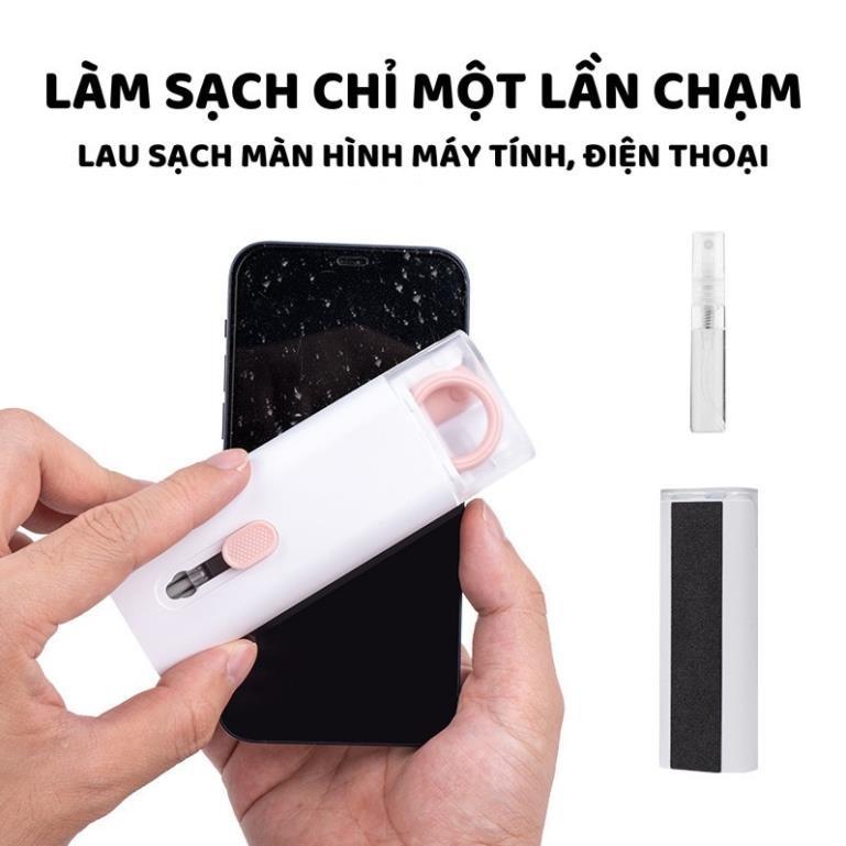 Bộ Dụng Cụ Vệ Sinh Bàn Phím Máy Tính Tai Nghe Đa Năng