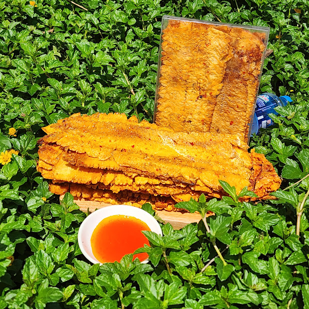 Đặc Sản Nha Trang -Mực Cán Tẩm Gia Vị Nha Trang Loại Dày Cơm, Dai, Cay Nhẹ, Seavy Gói 100 gram