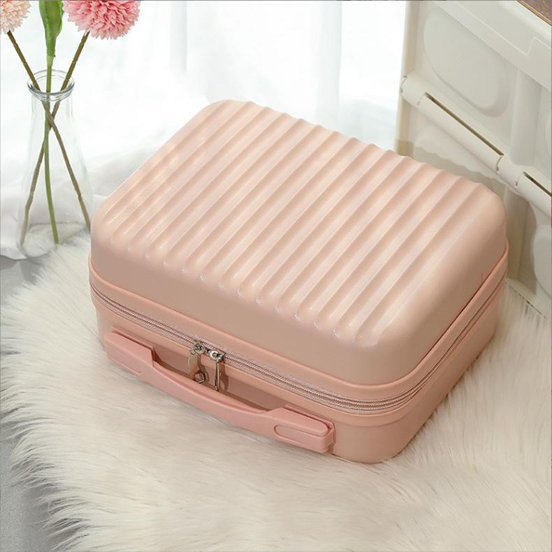 Hộp đựng mỹ phẩm xách tay 14 inch được ưa chuộng nhất vali du lịch du lịch đơn giản hộp bảo quản sản phẩm chăm sóc da dung tích lớn hộp quà tặng