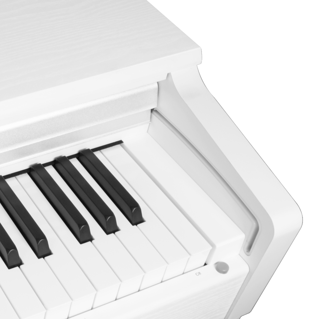 Đàn Piano điện, Digital Piano - Kzm Kurtzman KS1 - White, bluetooth MIDI, 88 phím GAS-II (graded action standard) - Hàng chính hãng