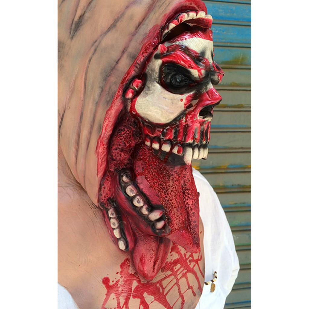 Mặt nạ hóa trang Zombie làm bằng latex dành cho Halloween