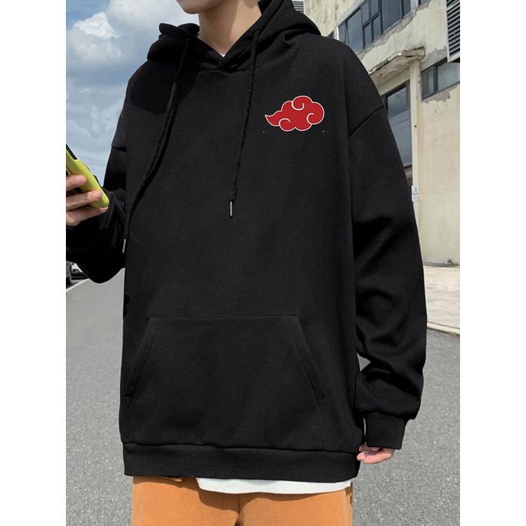 Áo Hoodie Nam Nữ Nỉ Ngoại Nam Nữ anime logo Naruto, Áo khoác thu đông vải dày, Anam Store