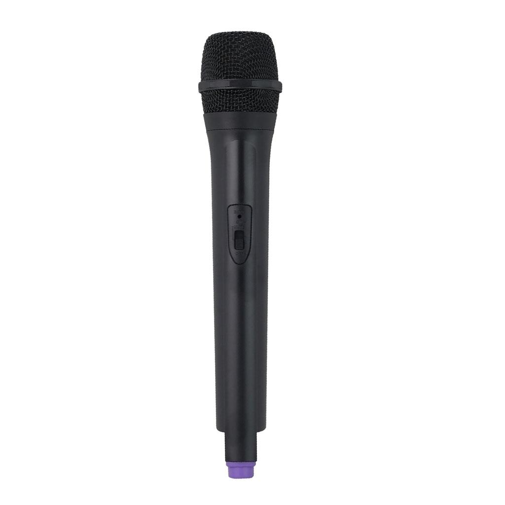 Cổ điển Nhựa Không Dây Đạo Cụ Micrô Fake Mic Đồ Chơi Cầm Tay