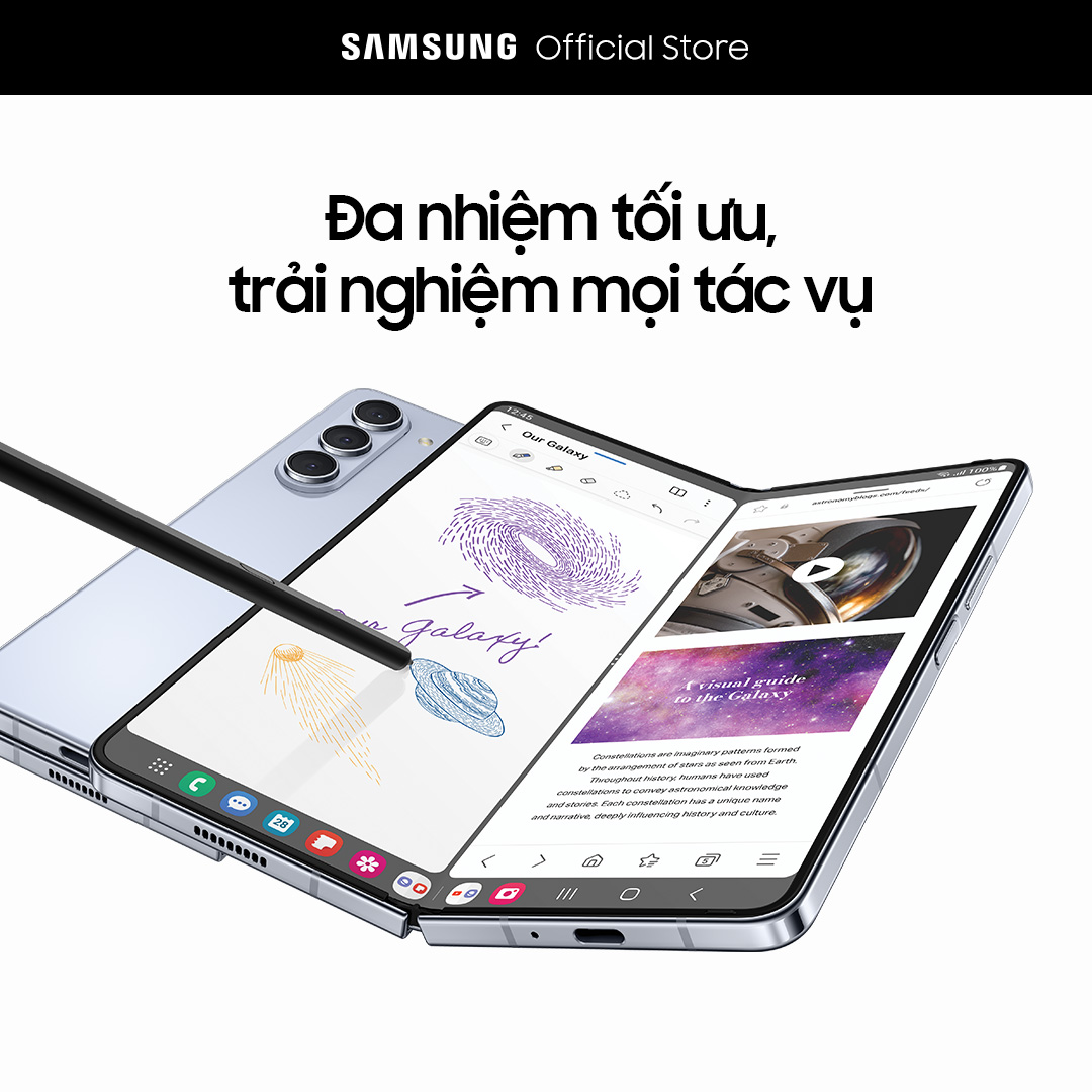 Điện thoại Samsung Galaxy Z Fold 5 - Hàng chính hãng