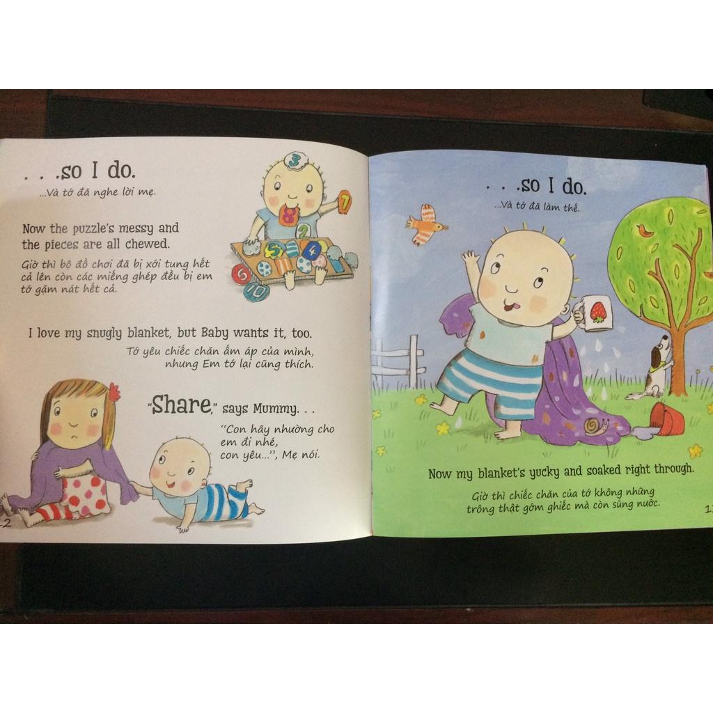 Sách - Song ngữ dành cho em bé lớn trong gia đình